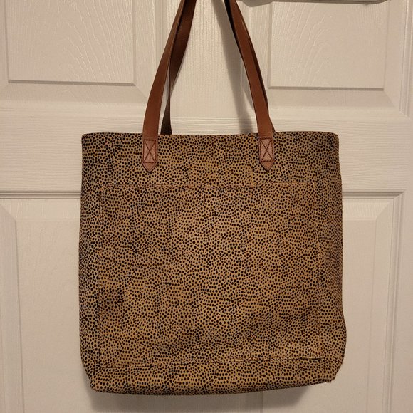 Madewell Handbags - Madewell Genuine Calf Hair Medium Transport Tote